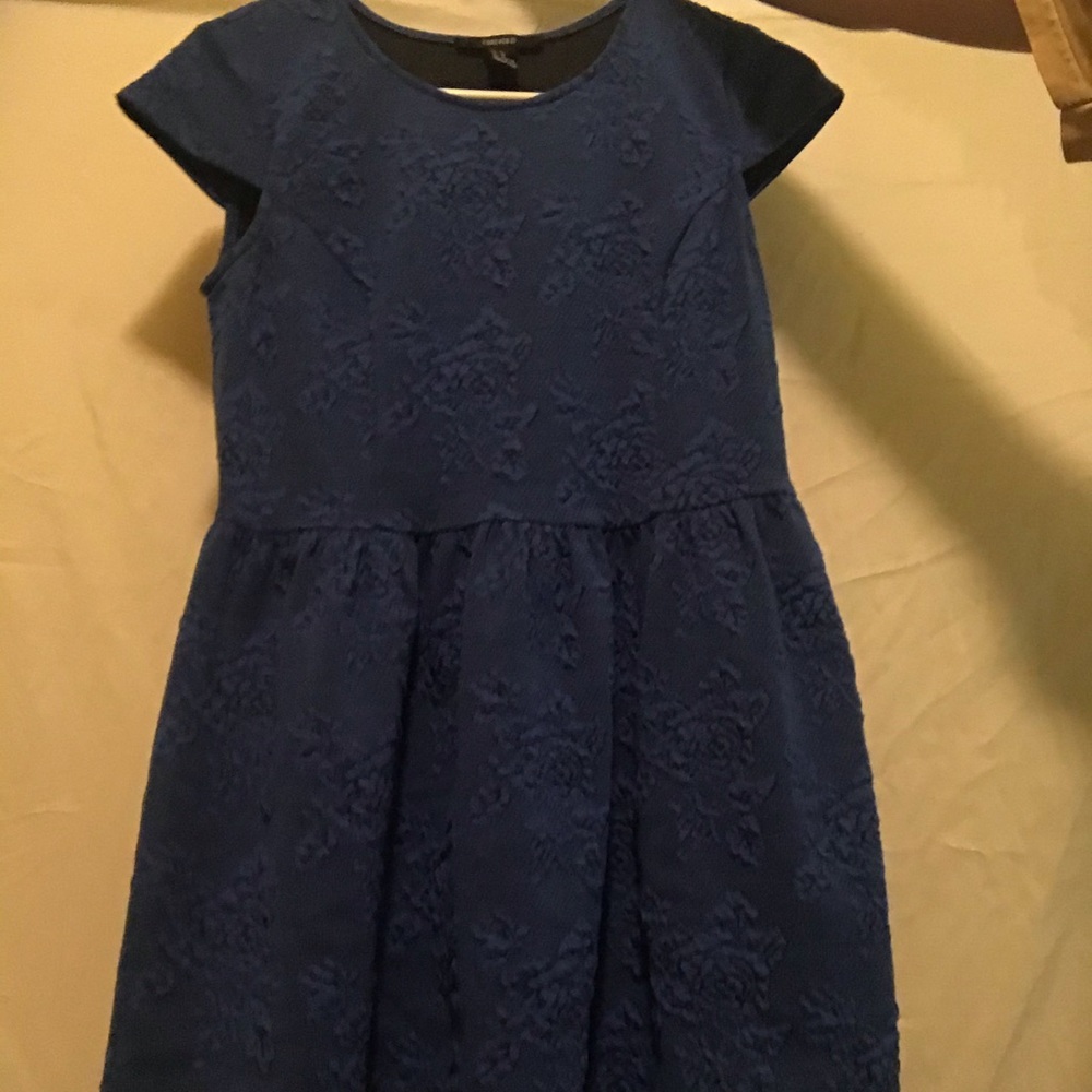 Blue forever 21 dress